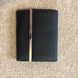 Black and Silver Wallet